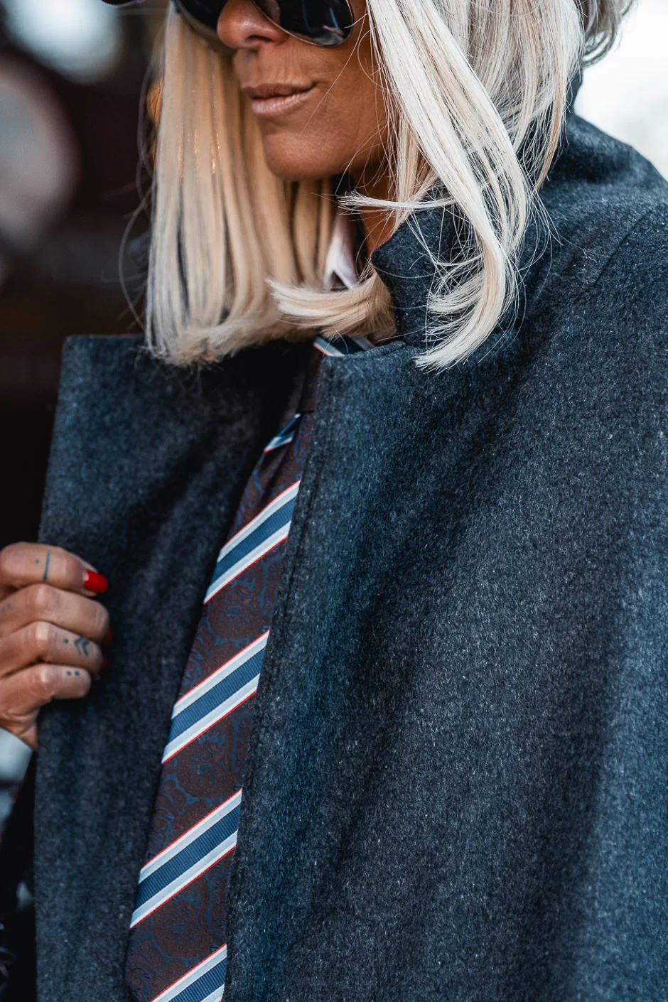Manteau Frankie anthracite - Image 9