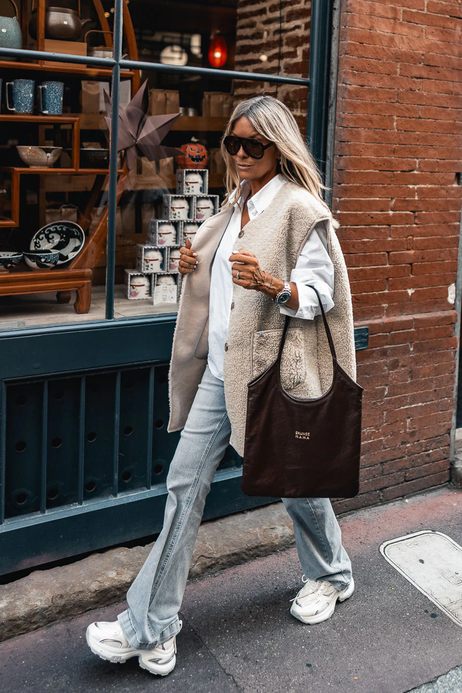 MANTEAU ACELIA ECRU