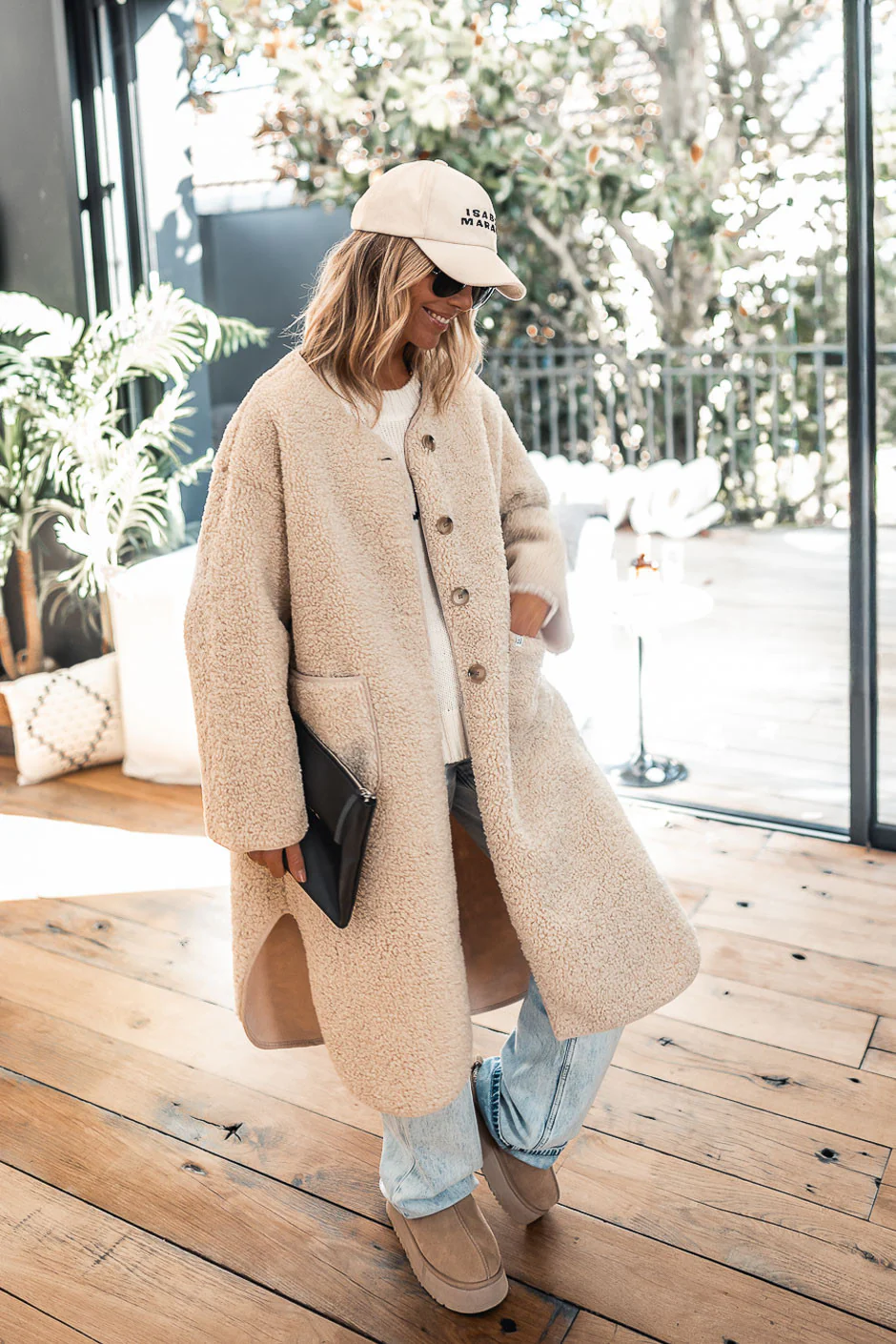 Manteau Grungemama Acelio ecru - Image 7