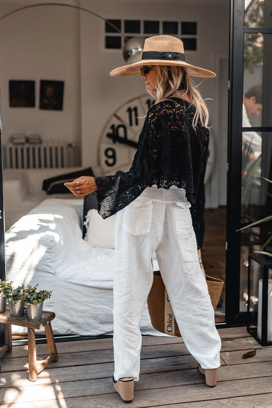 Pantalon Banditas Andy blanc - Image 2