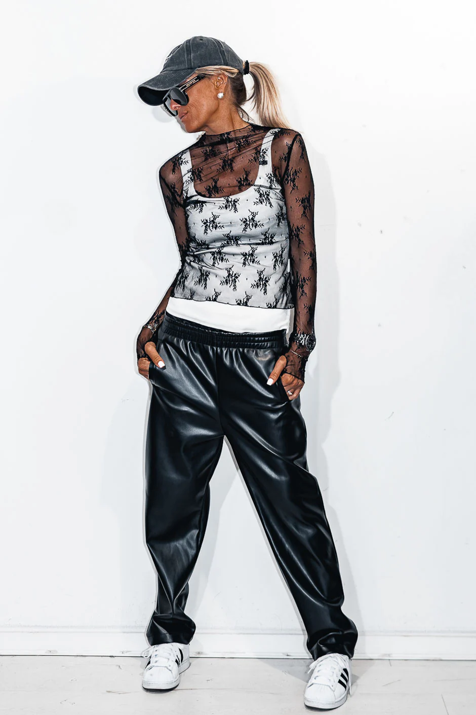 Pantalon Banditas Piccadily simili noir