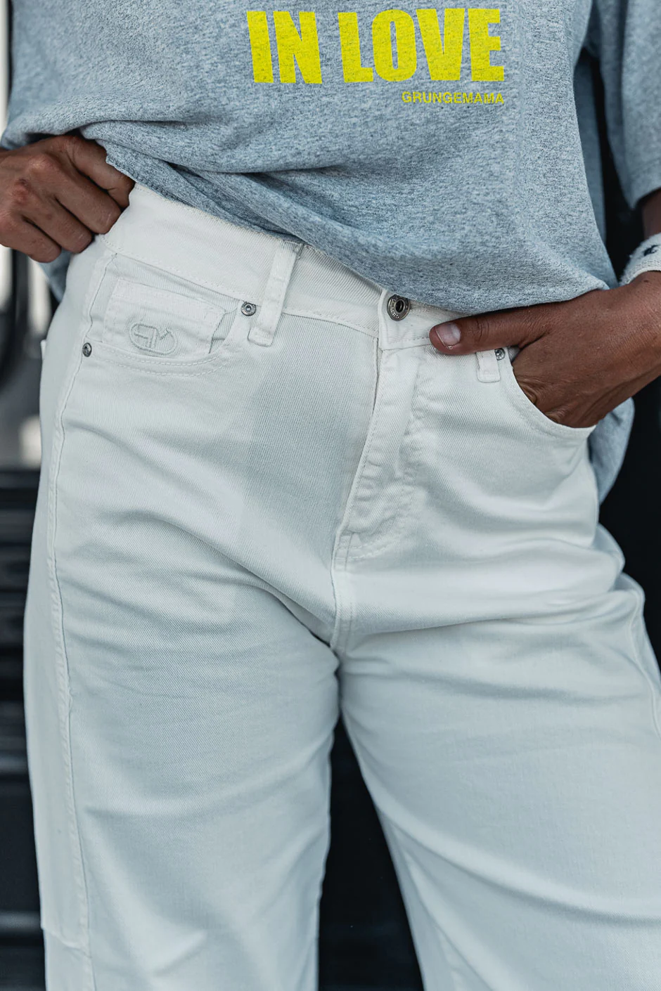 PANTALON CLEO BLANC - Image 2