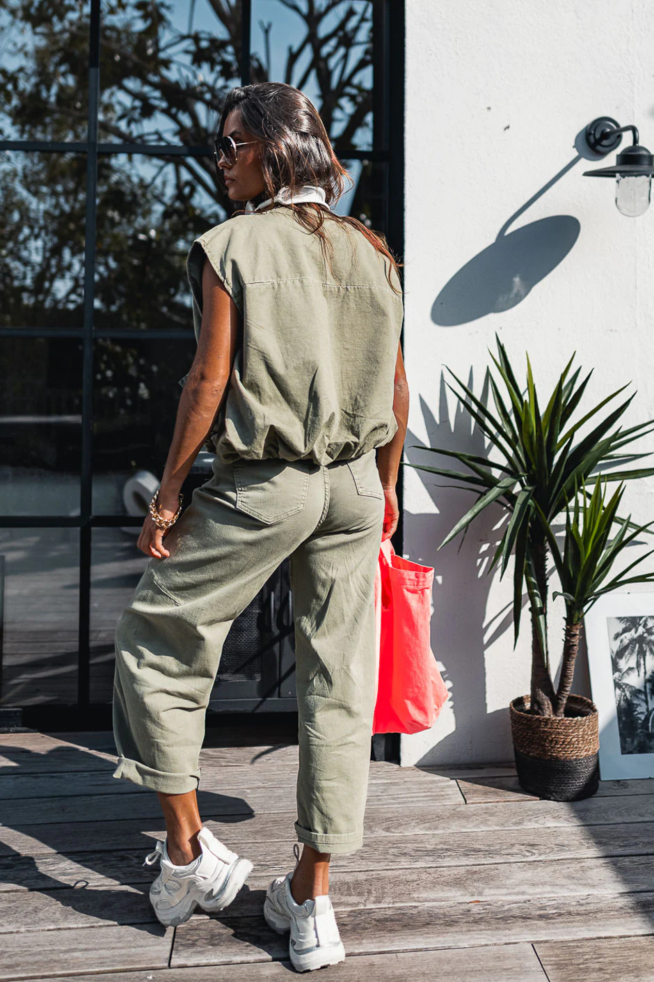 PANTALON CLEO KAKI - Image 4