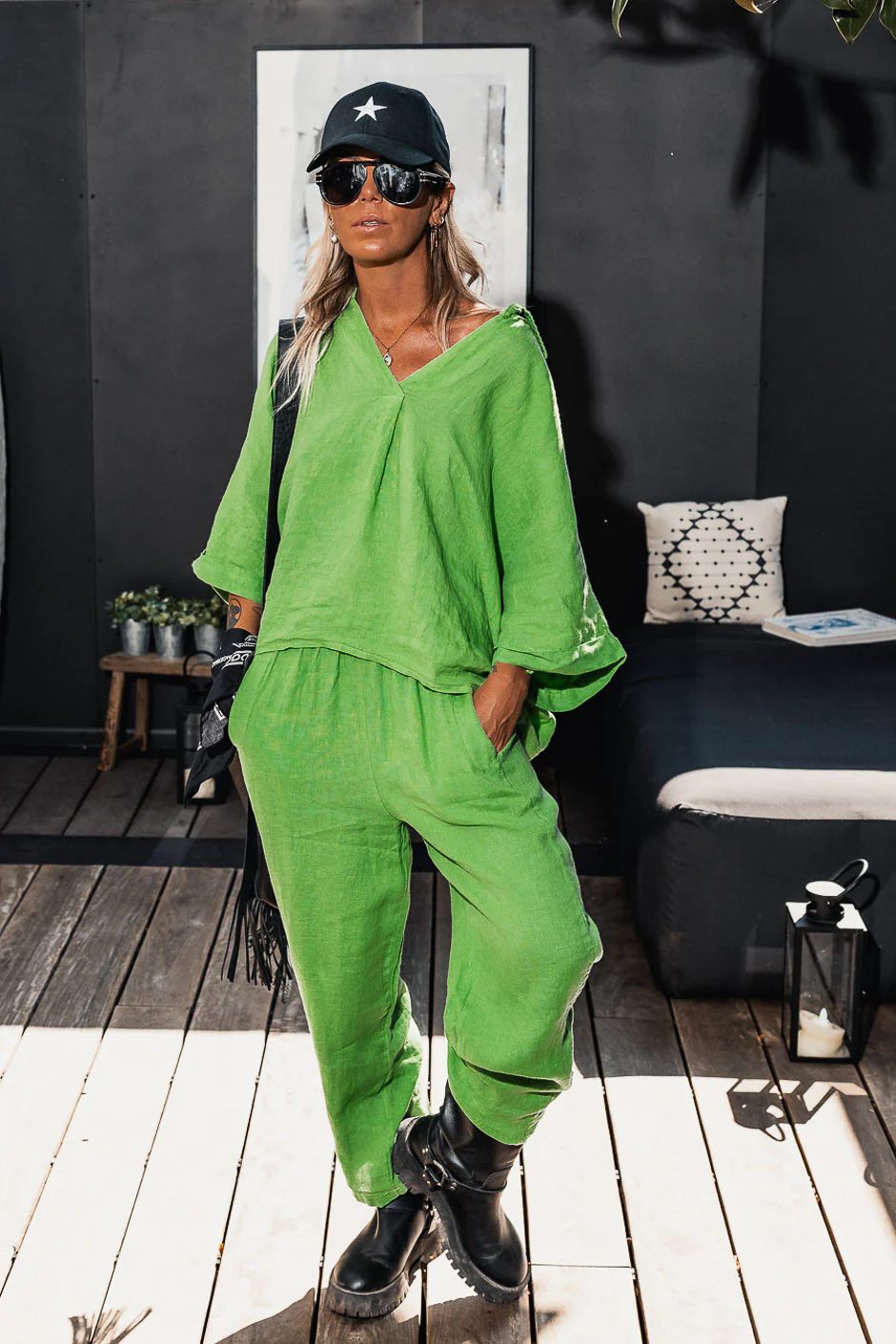 Pantalon Grungemama Carson vert - Image 8
