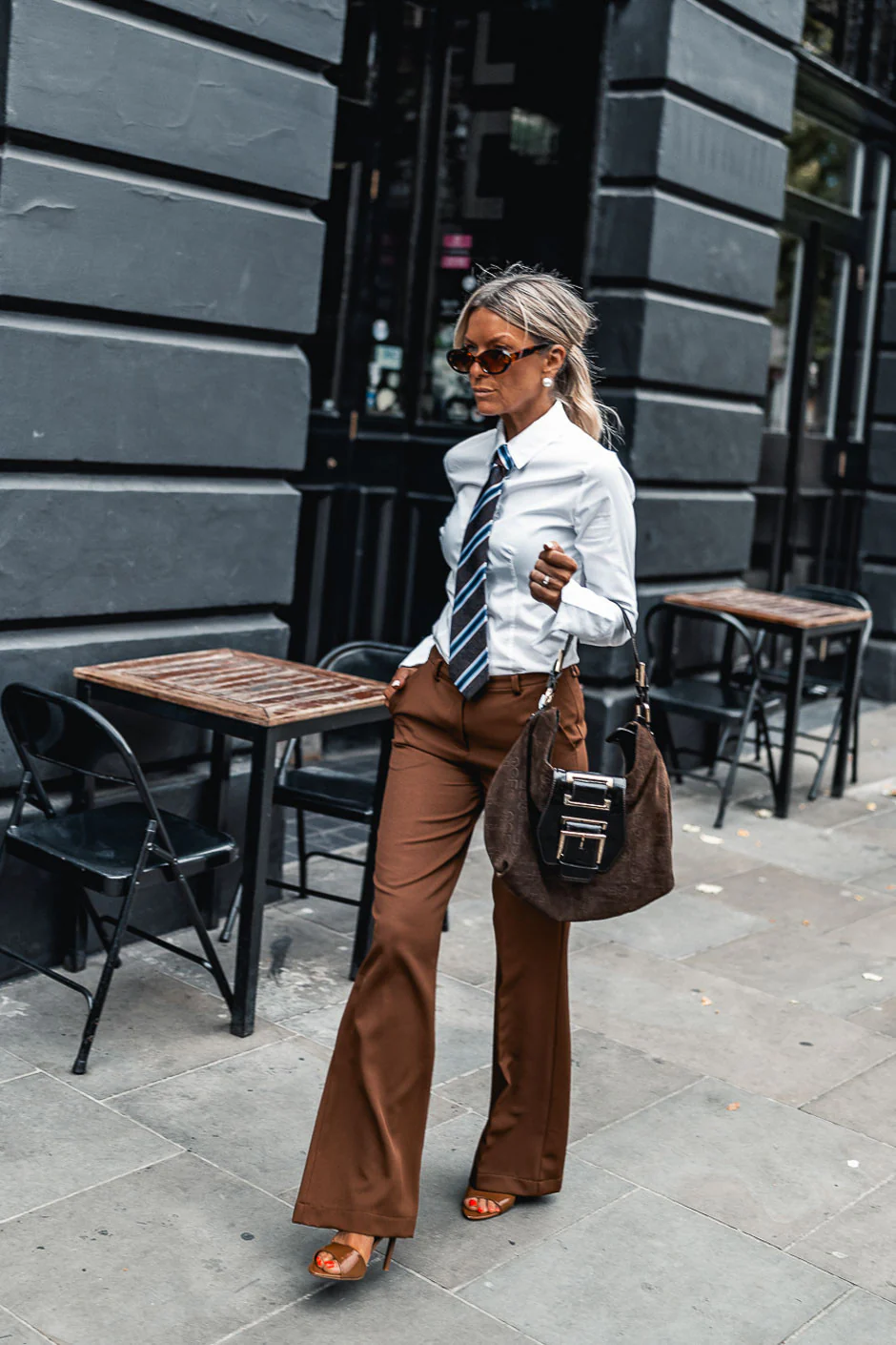 Pantalon Grungemama Celisa choco