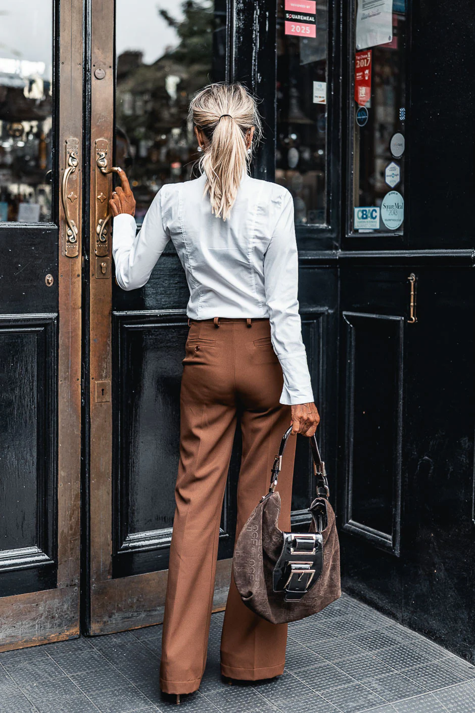Pantalon Grungemama Celisa choco - Image 2