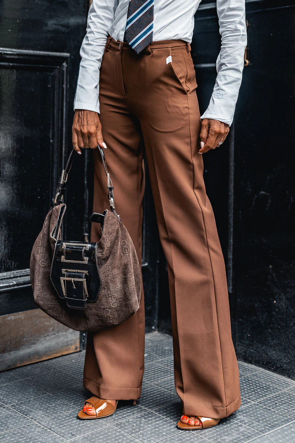 Pantalon Grungemama Celisa choco - Image 8