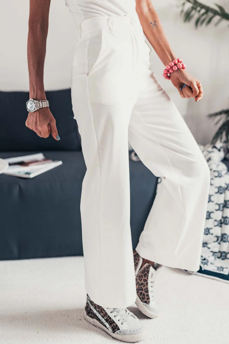 Pantalon Grungemama Charliza blanc - Image 6