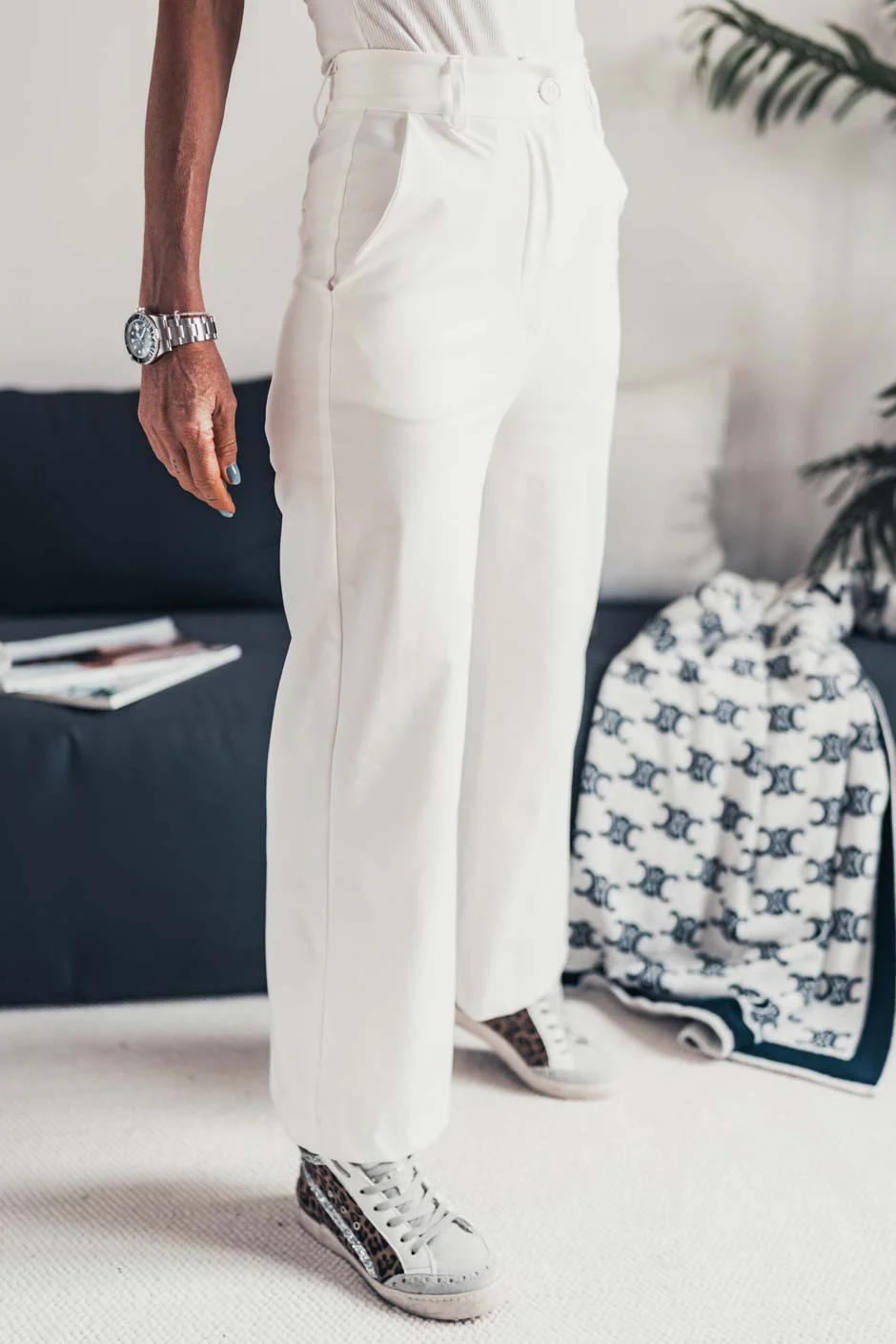 Pantalon Grungemama Charliza blanc - Image 9