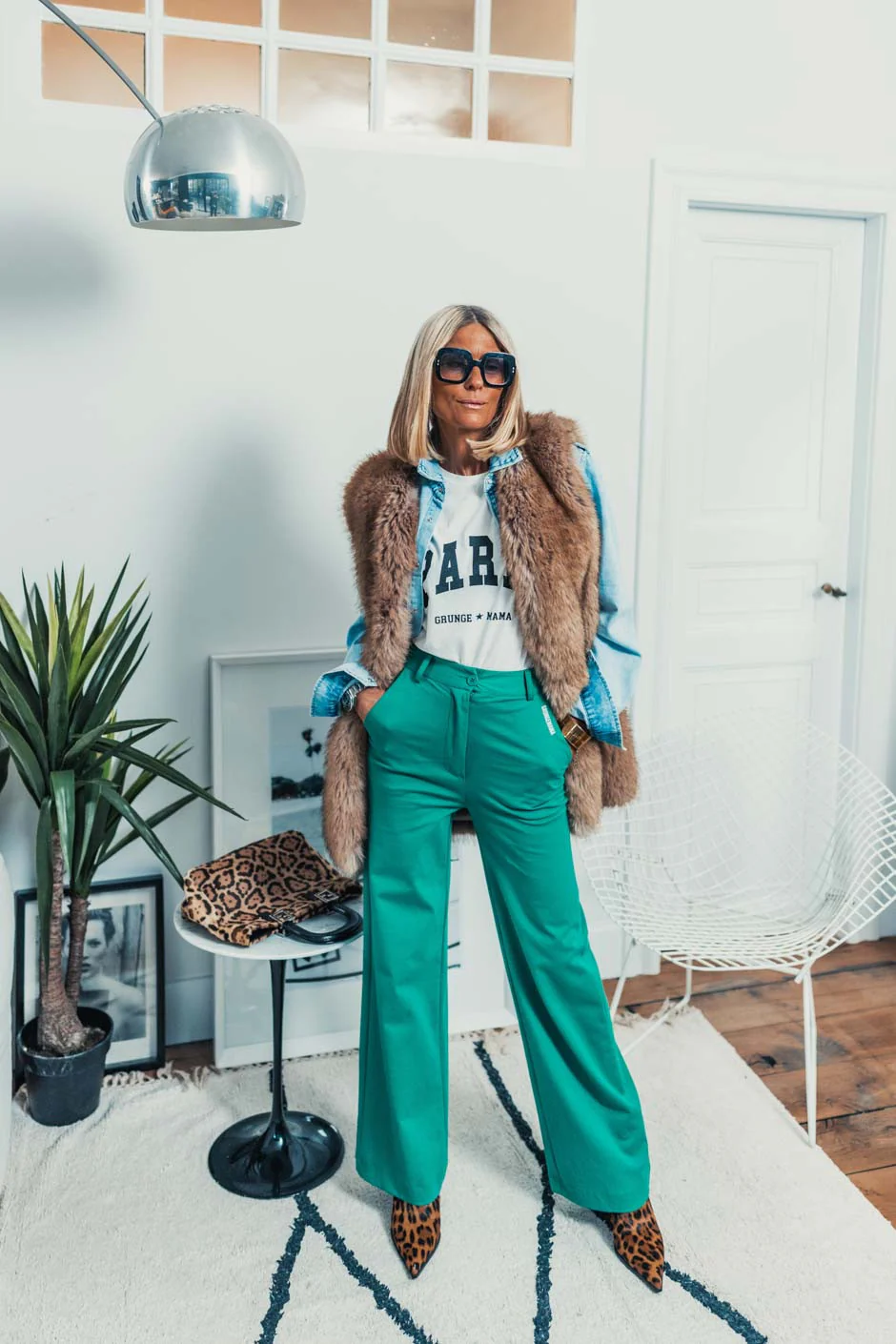 Pantalon Grungemama Charlize vert - Image 6