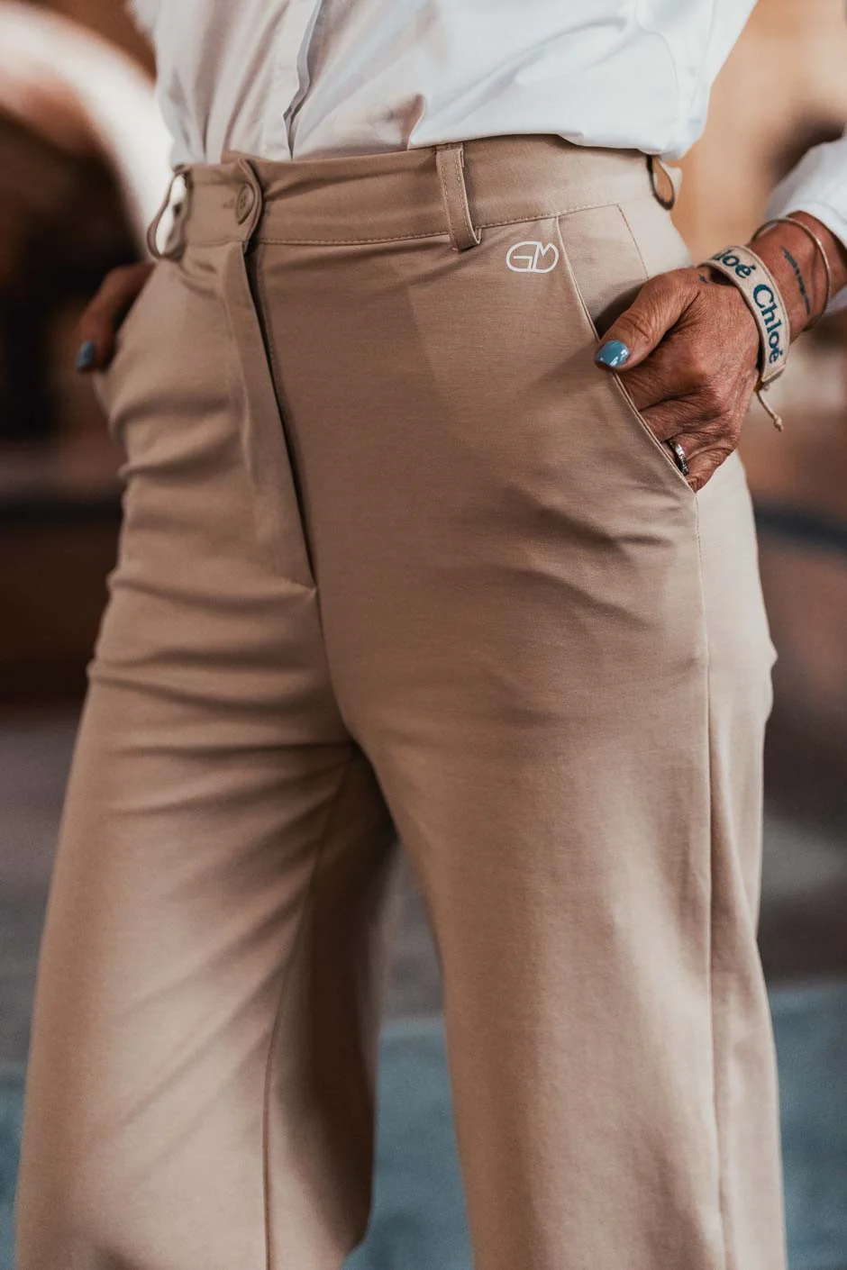 Pantalon Grungemama Charlizonbeige