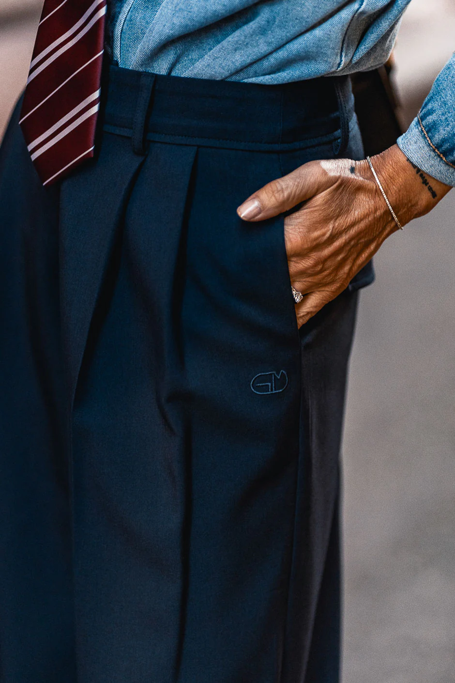 PANTALON CLIFFY MARINE - Image 4