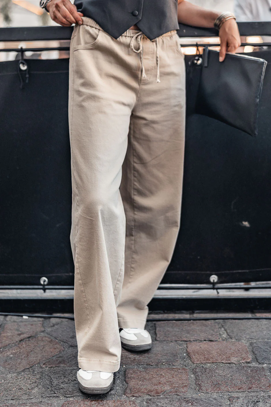 Pantalon Grungemama Fonda beige - Image 5