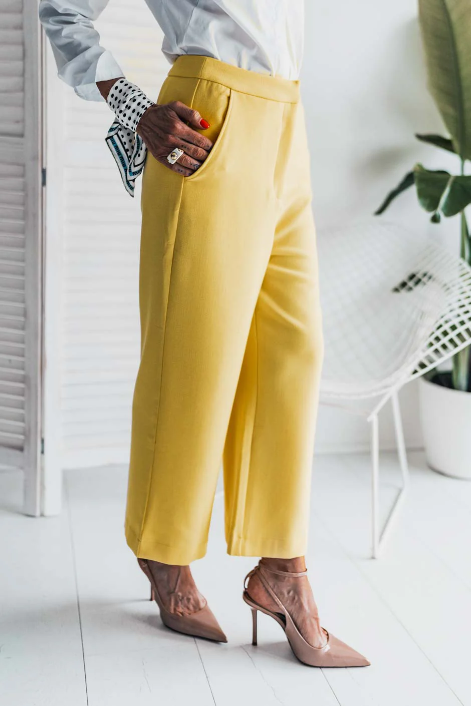 Pantalon Grungemama Georgia jaune - Image 2