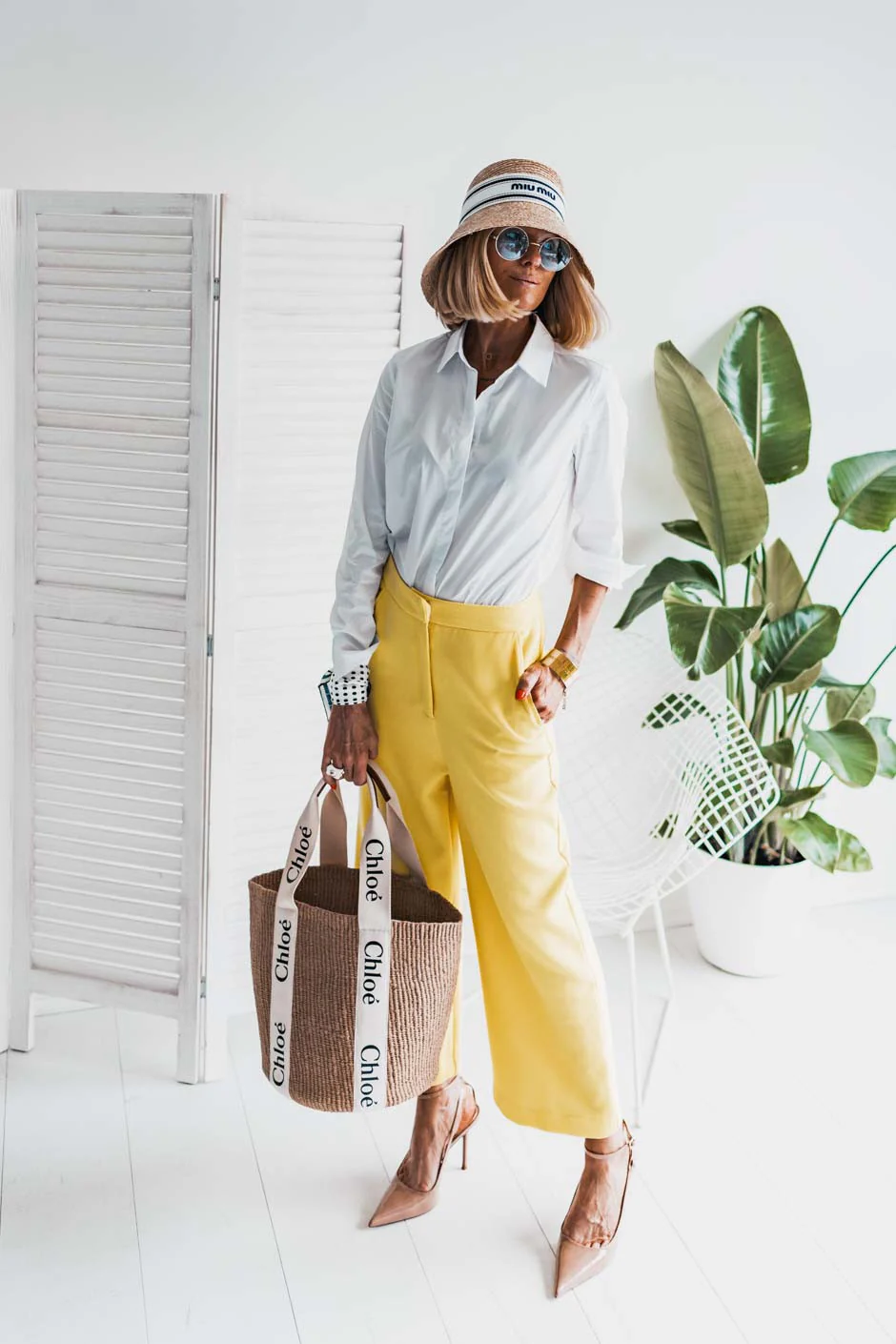 Pantalon Grungemama Georgia jaune - Image 5
