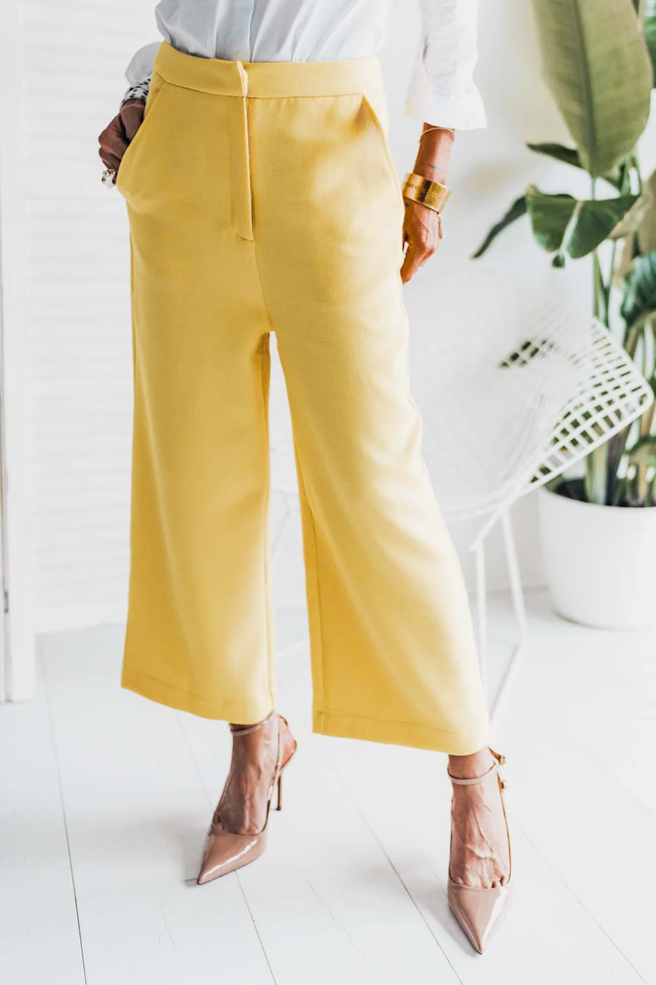 Pantalon Grungemama Georgia jaune - Image 6