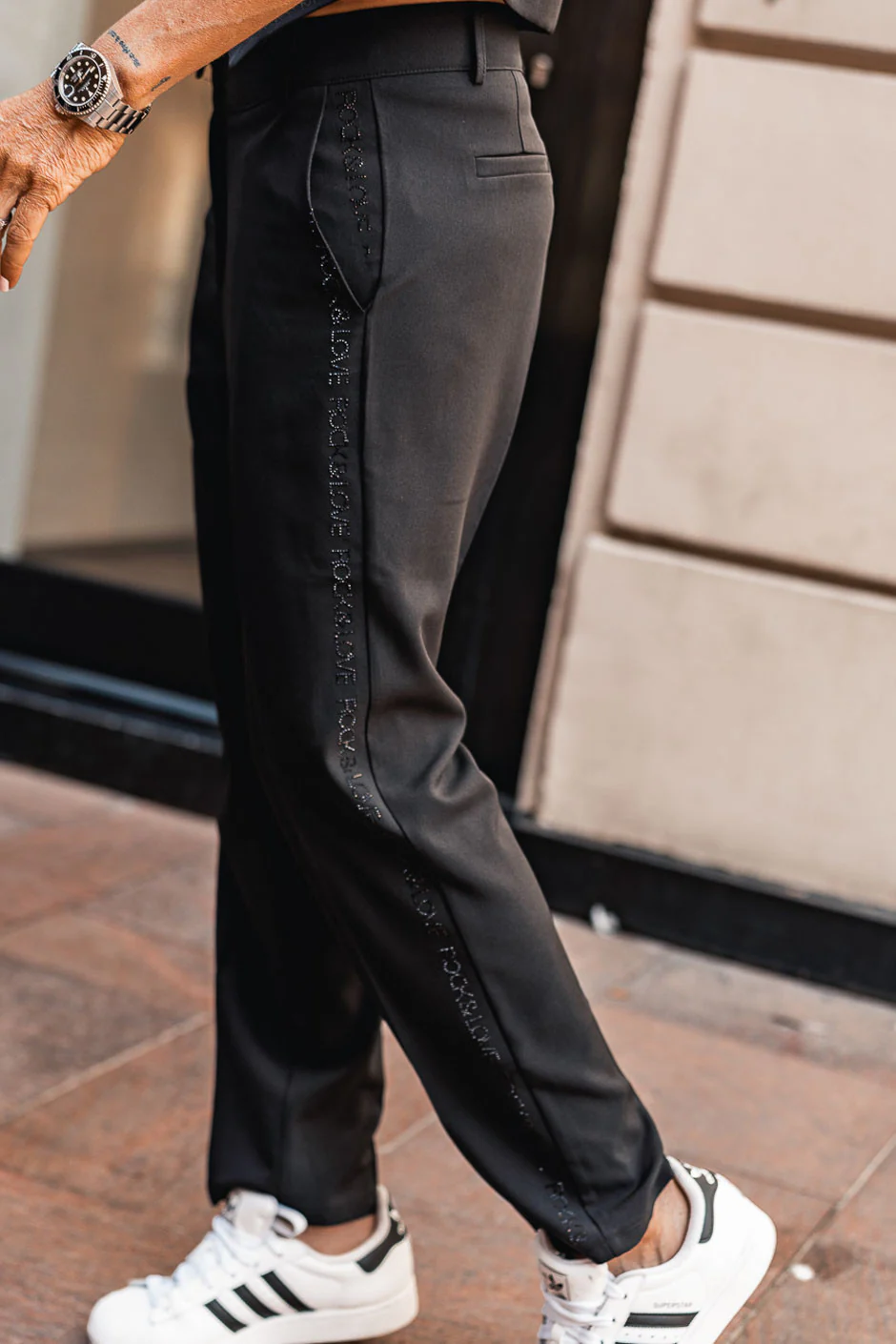 Pantalon Grungemama Glamzy noir - Image 7