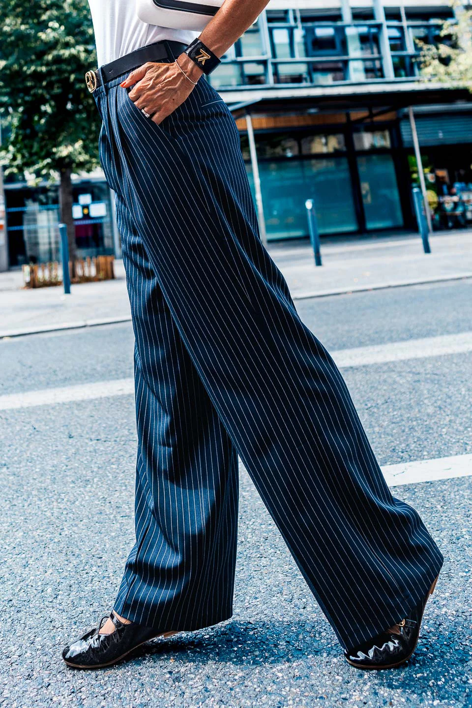 Pantalon Grungemama Kristy rayures tennis - Image 3