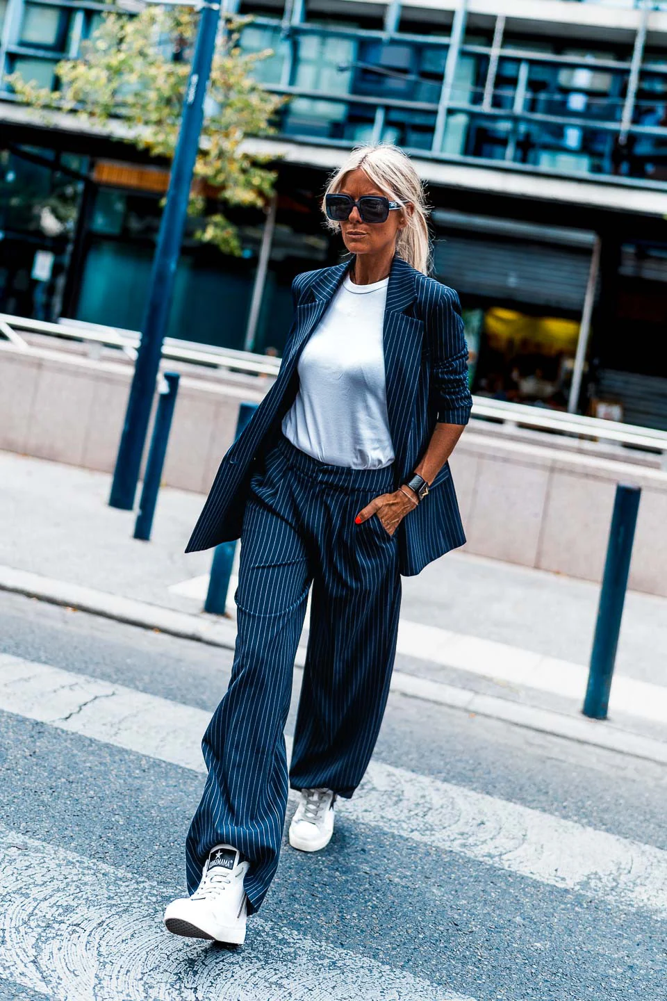 Pantalon Grungemama Kristy rayures tennis - Image 4