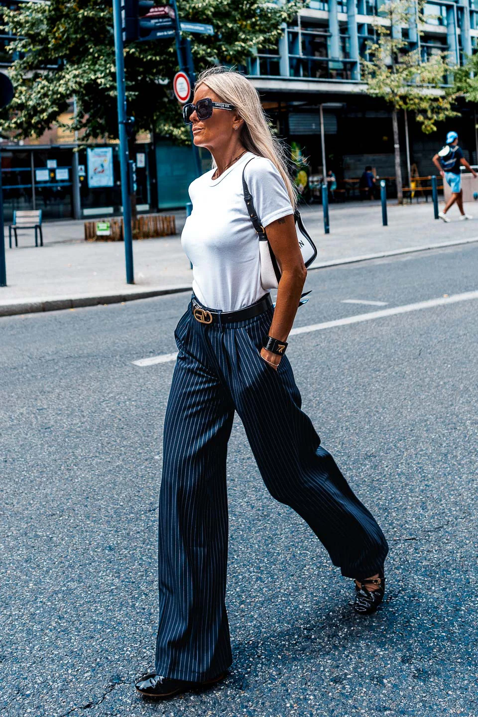 Pantalon Grungemama Kristy rayures tennis - Image 5