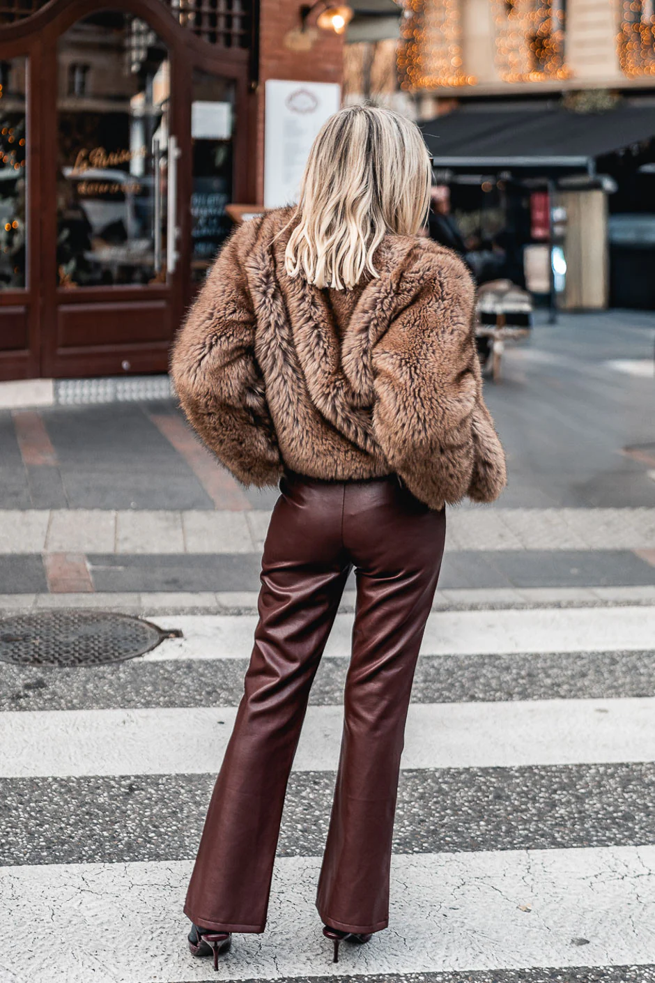 PANTALON MILA BORDEAUX - Image 4