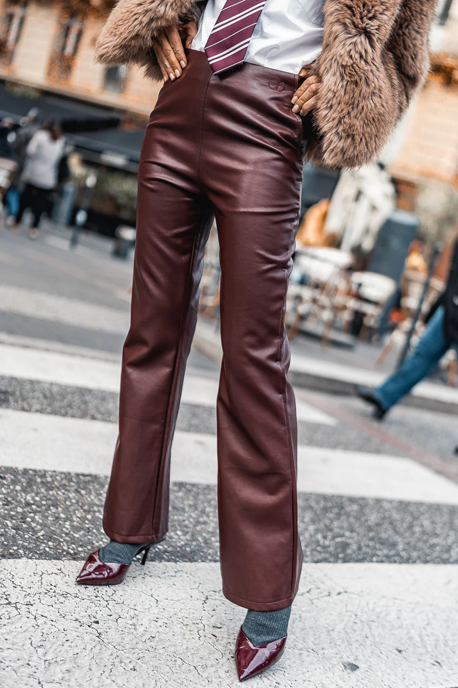 PANTALON MILA BORDEAUX - Image 5