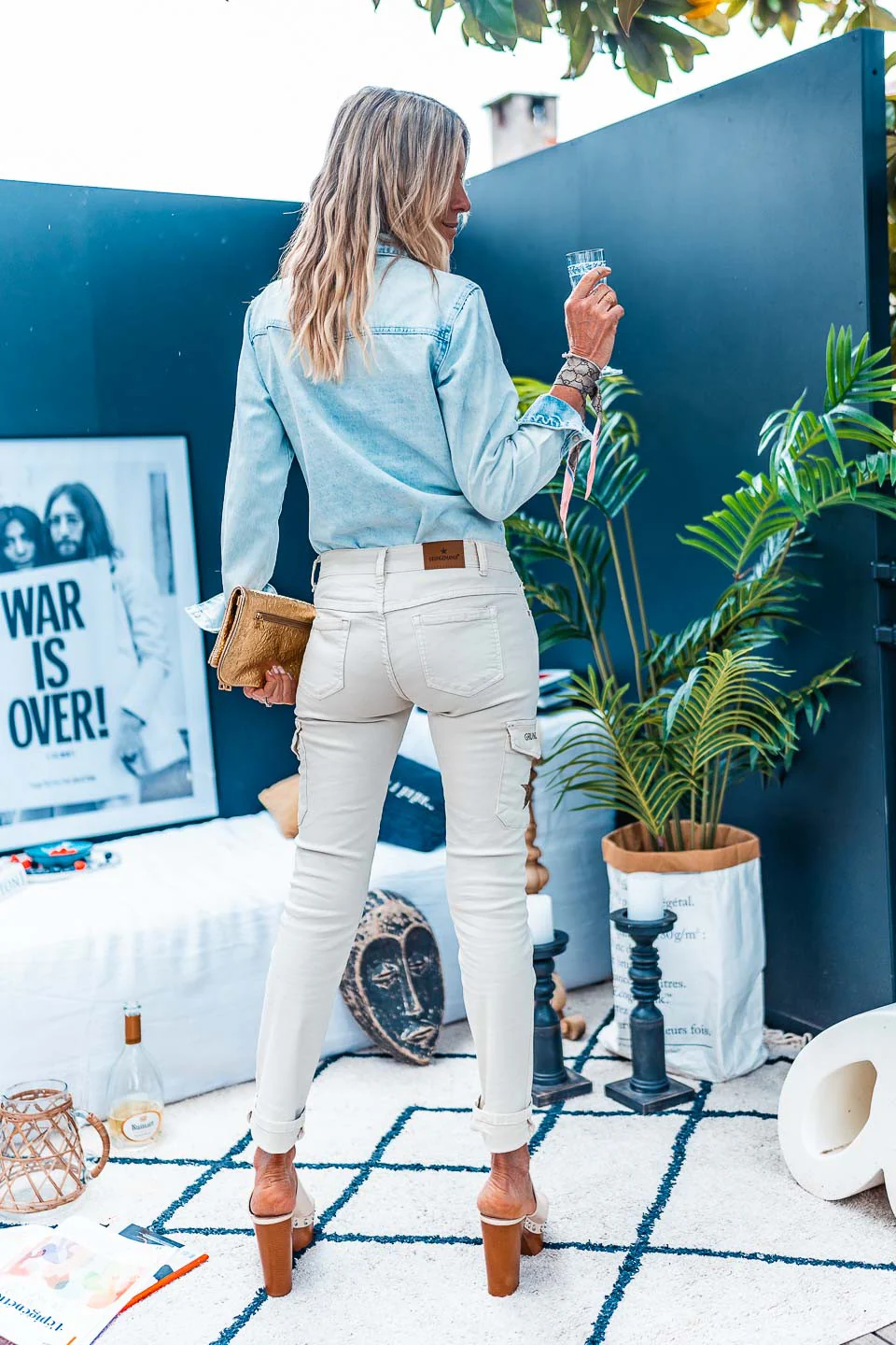 Pantalon Grungemama Nami beige - Image 2