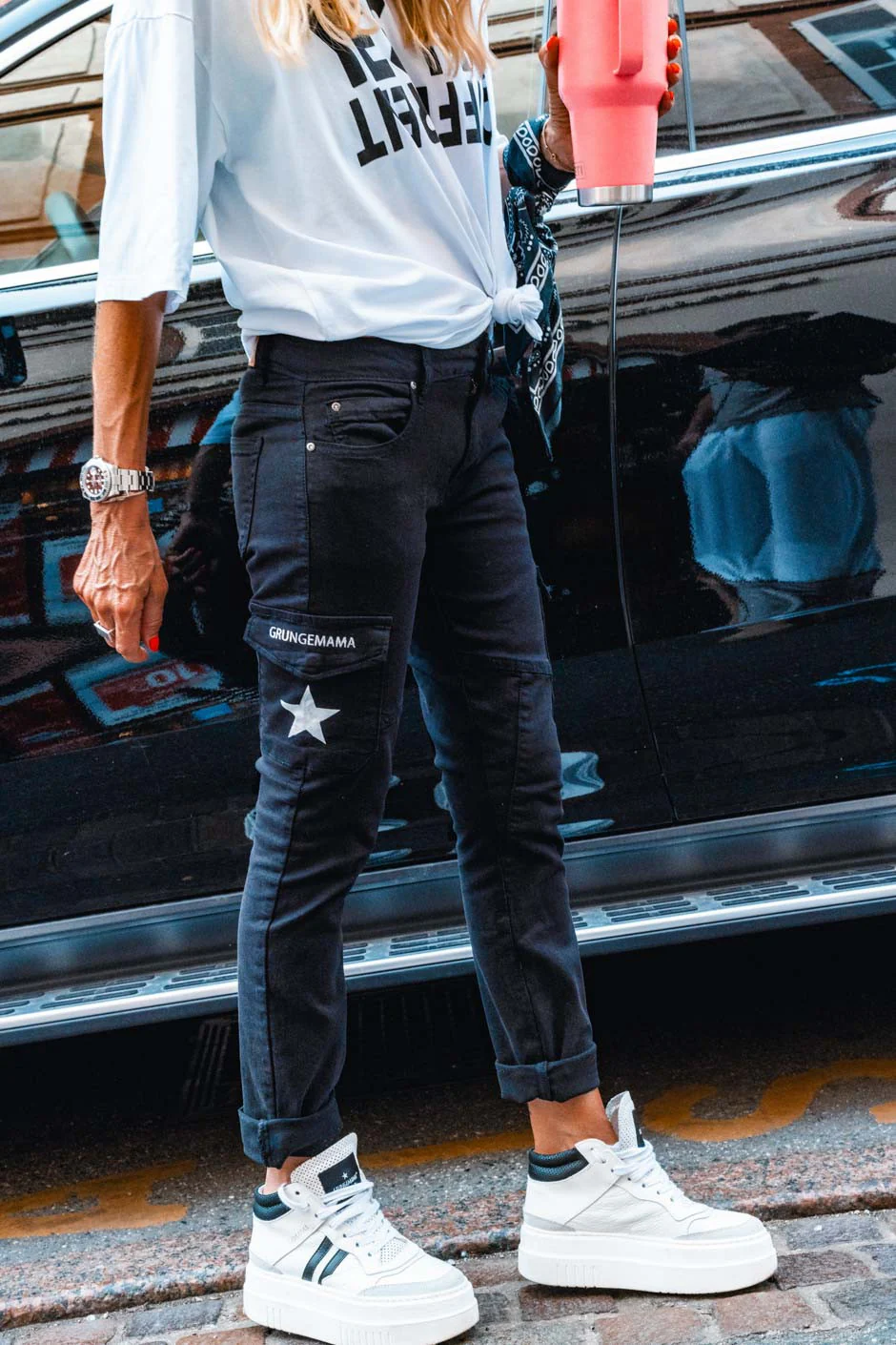 Pantalon Grungemama Nami noir - Image 5