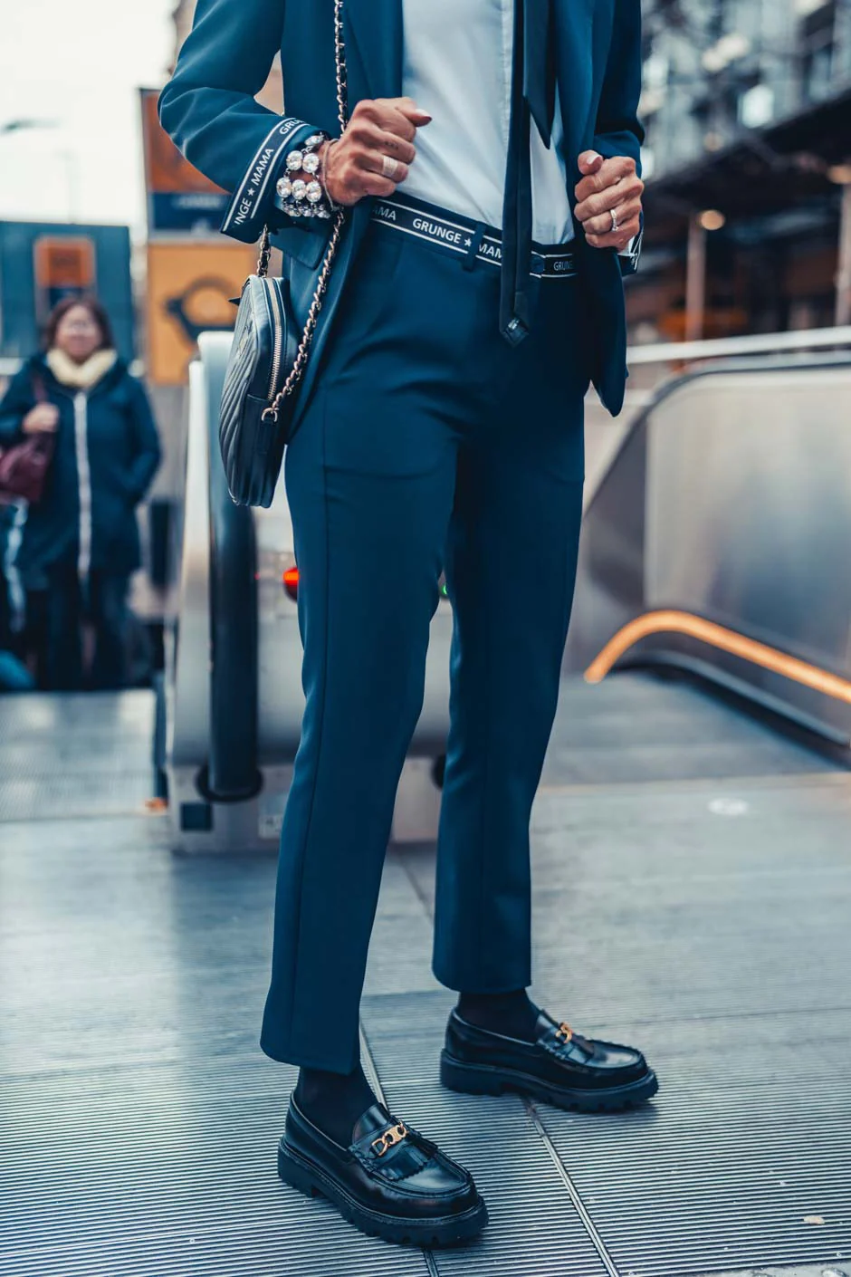 PANTALON NEW AMA MARINE - Image 2