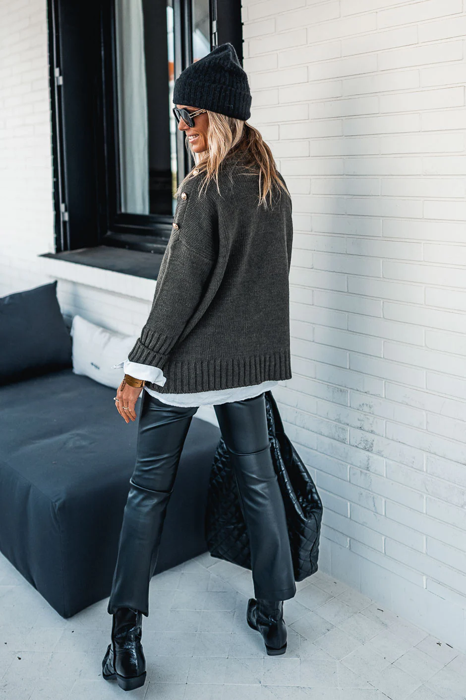 PANTALON NEW BESSIE NOIR - Image 3