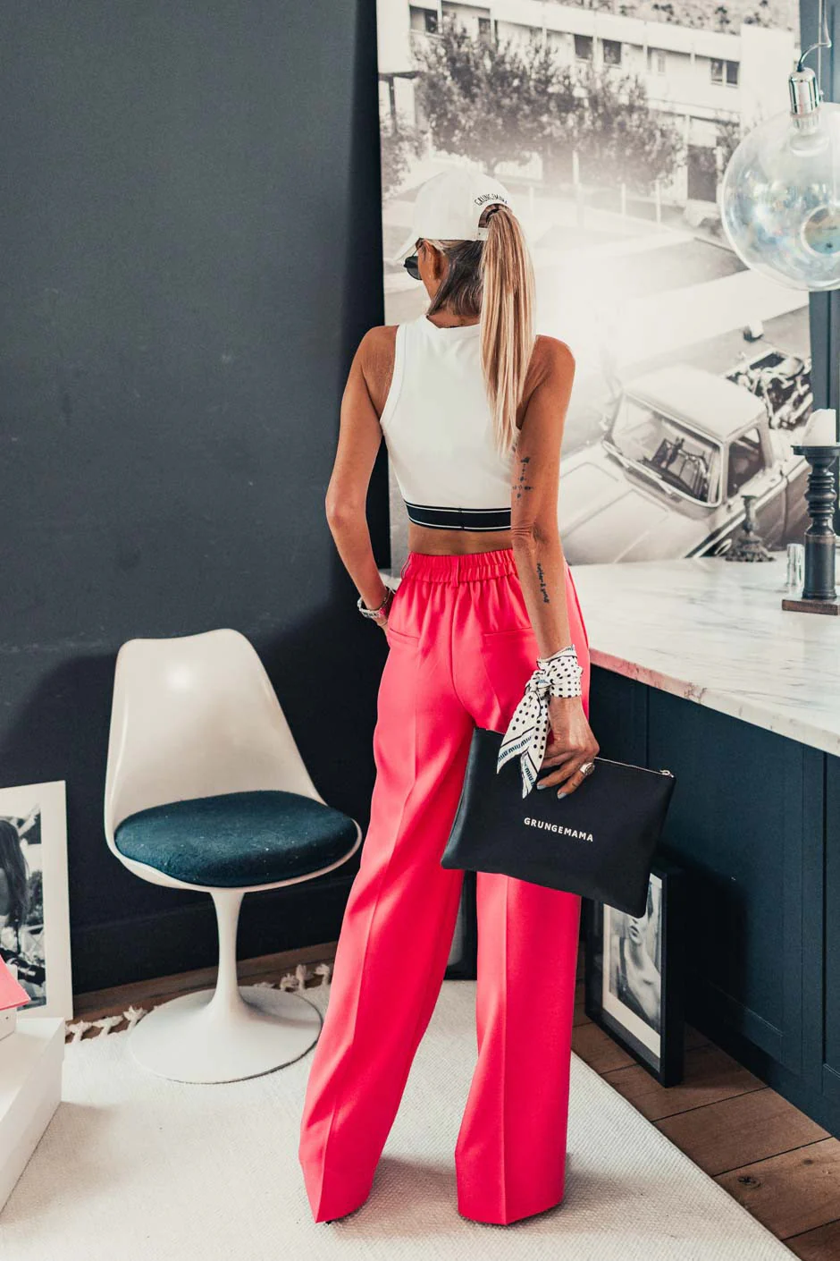 Pantalon Grungemama Roxy fuchsia - Image 8