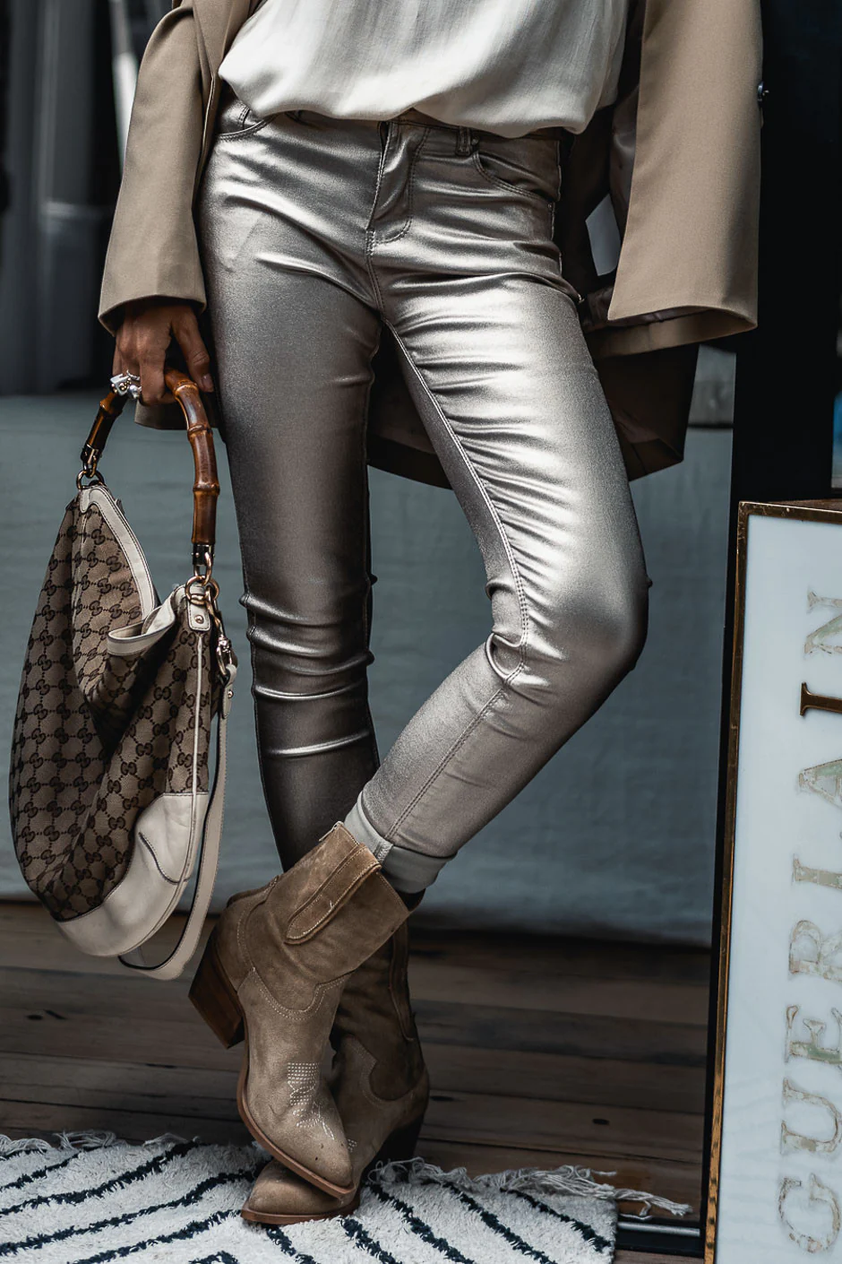 Pantalon Hank champagne - Image 10