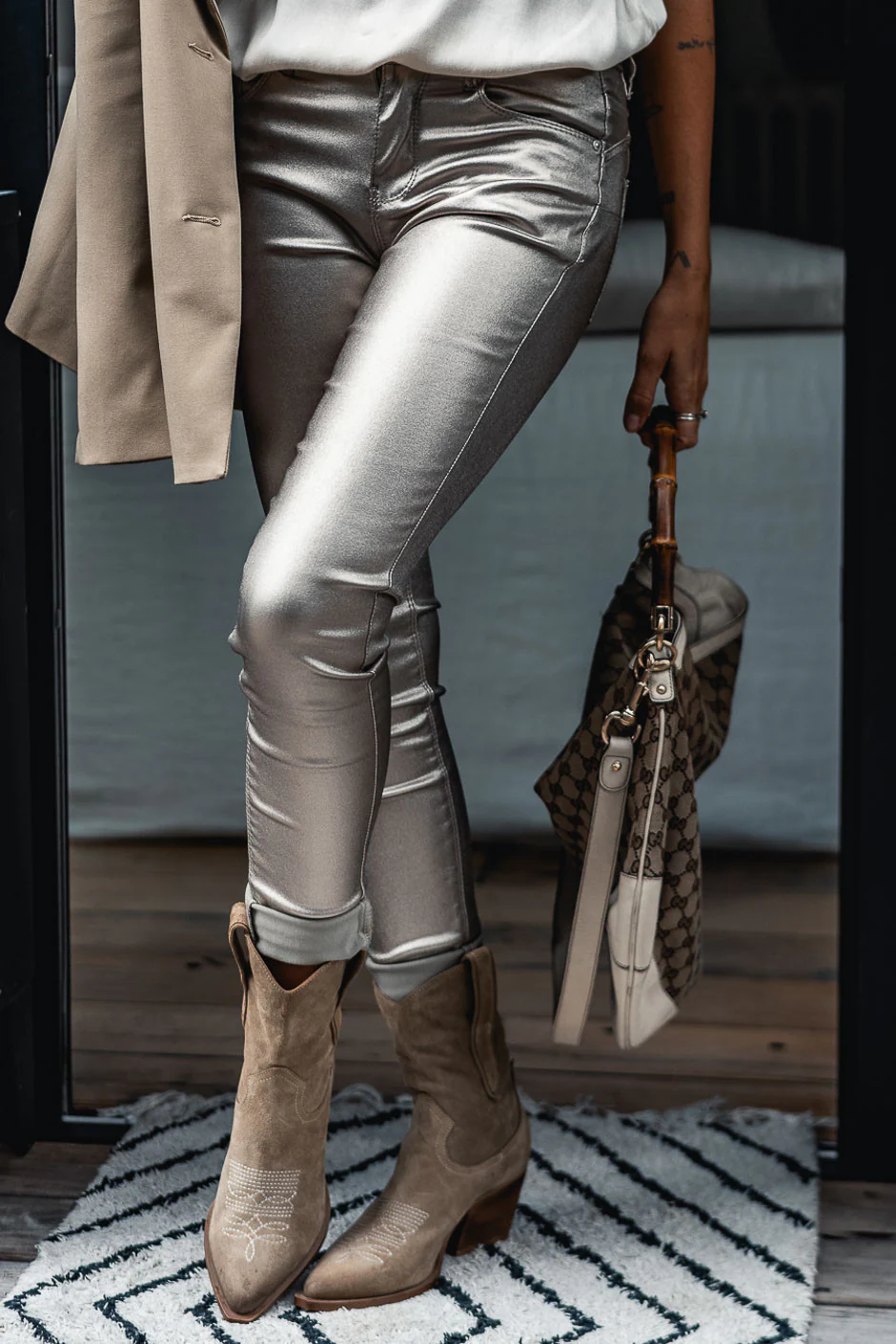 Pantalon Hank champagne - Image 8