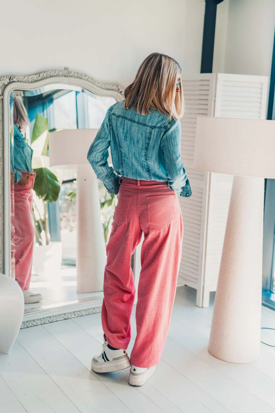 Pantalon Jeremy rose - Image 2
