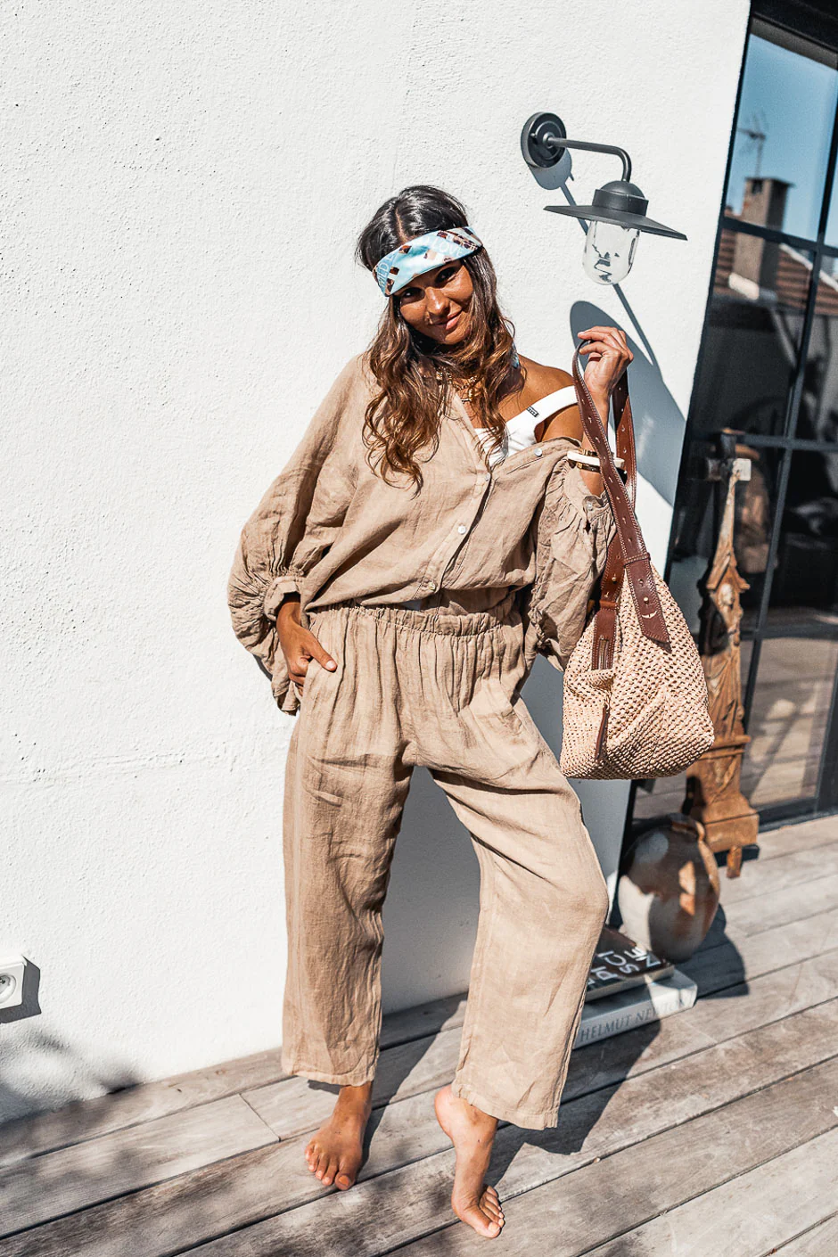 PANTALON MOENA TABAC - Image 2