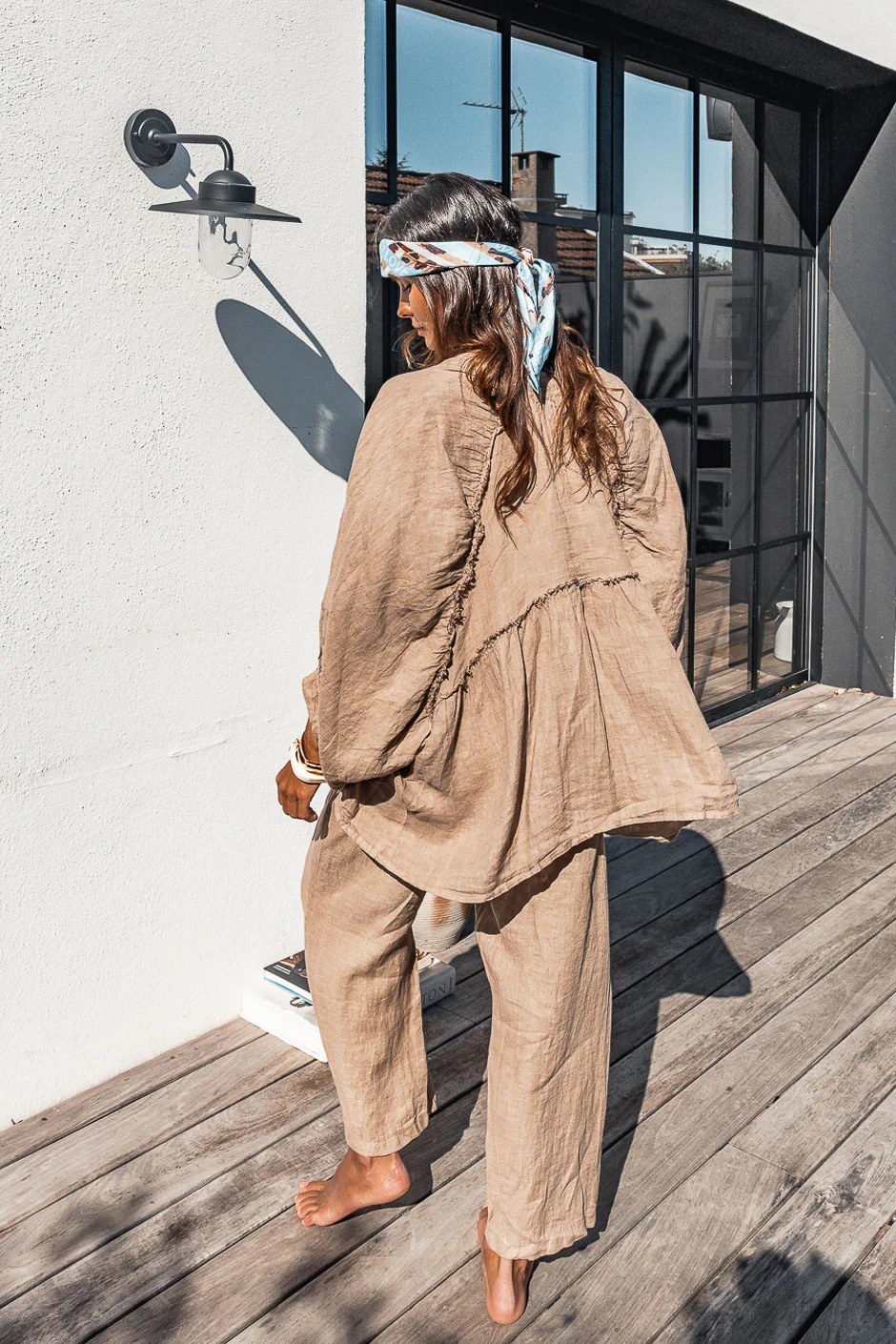 PANTALON MOENA TABAC - Image 4