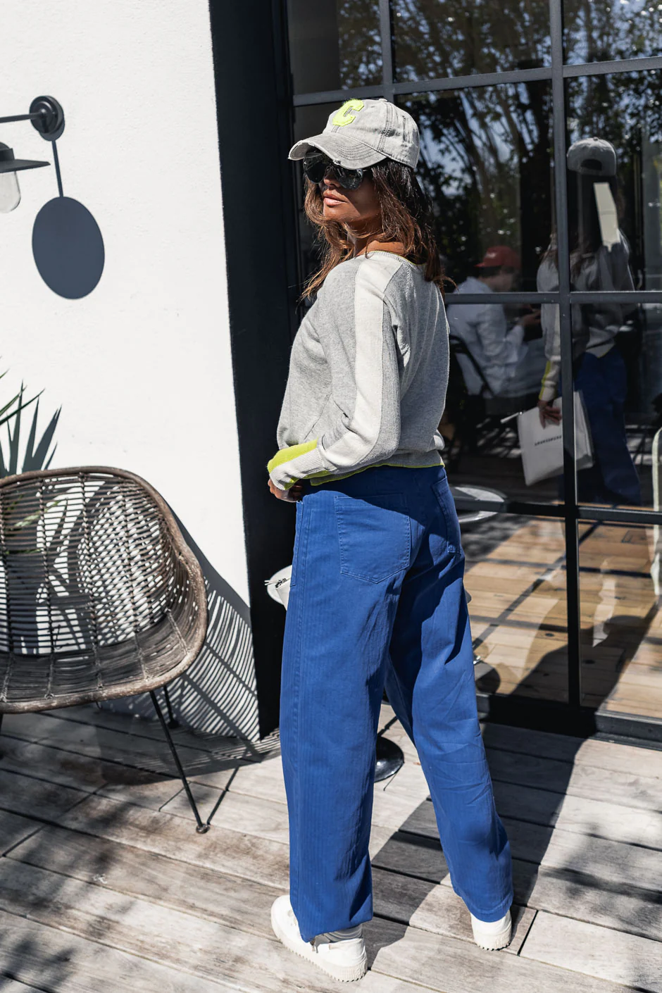PANTALON SALEM BLEU - Image 5