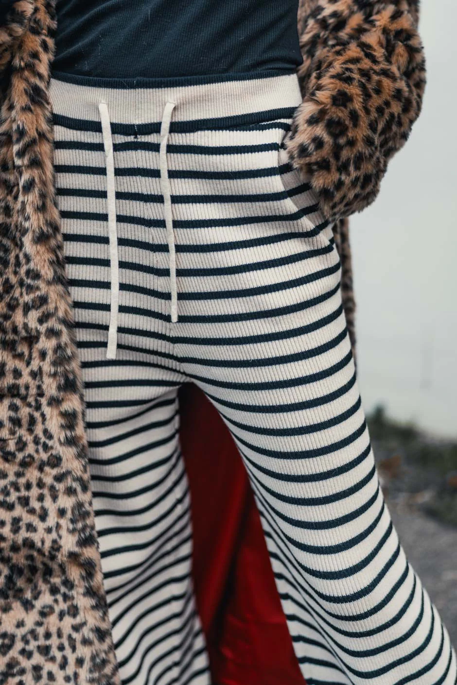 Pantalon Titouan raye