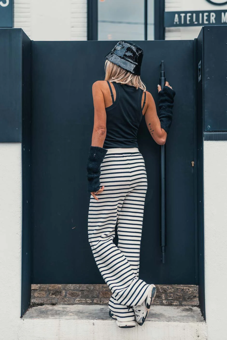 Pantalon Titouan raye - Image 3