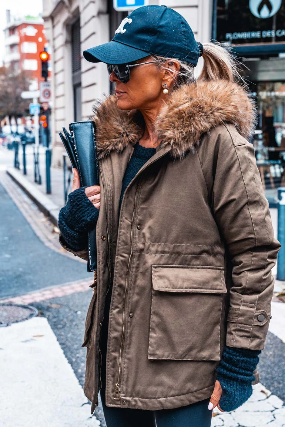 Parka Yaeli kaki - Image 7