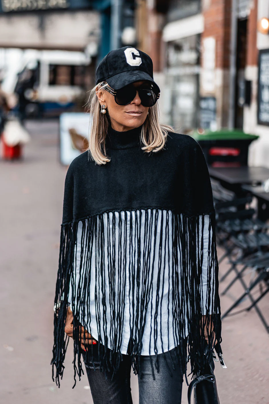 Poncho Amelia noir - Image 5