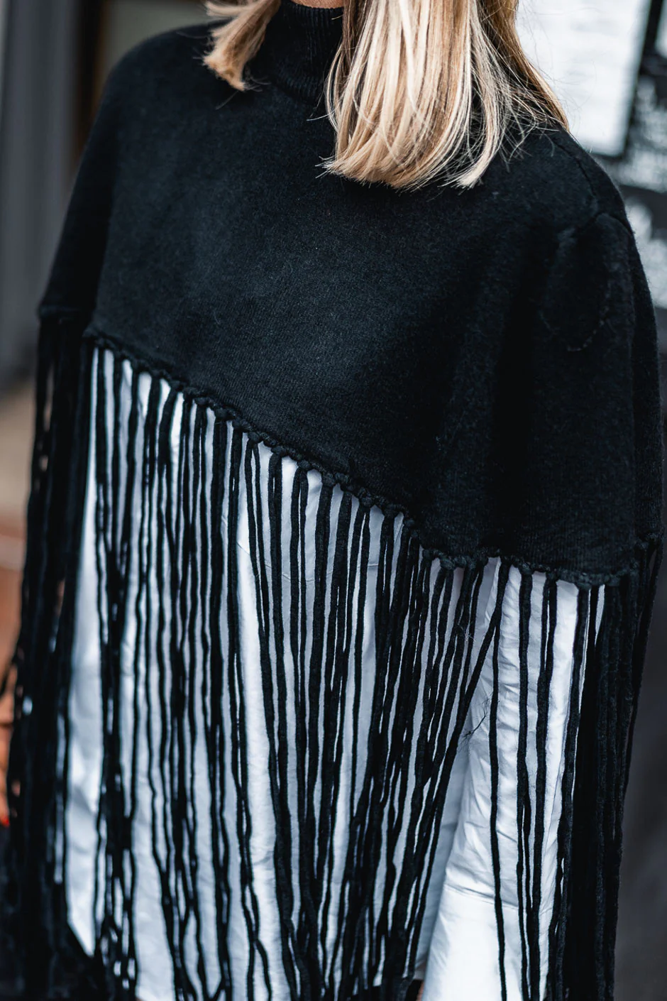 Poncho Amelia noir - Image 6