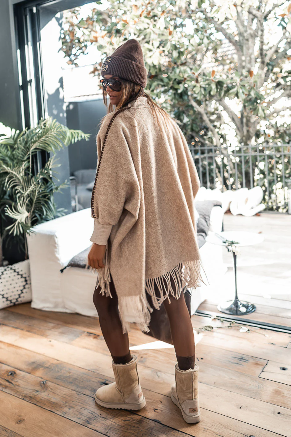 PONCHO CHELLY BEIGE - Image 4