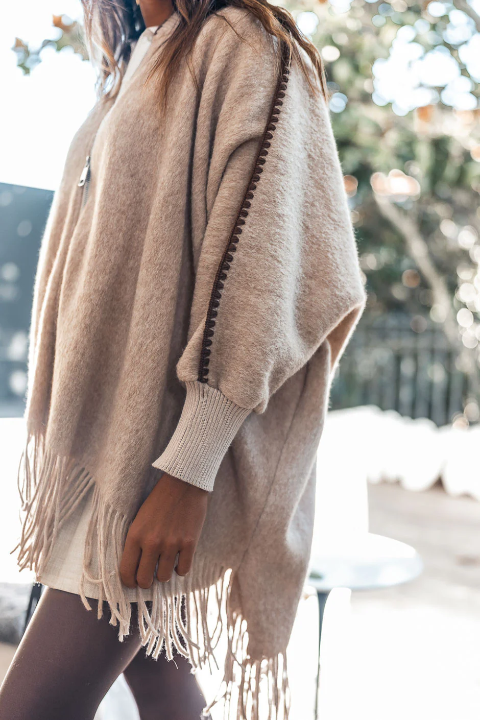 PONCHO CHELLY BEIGE - Image 5
