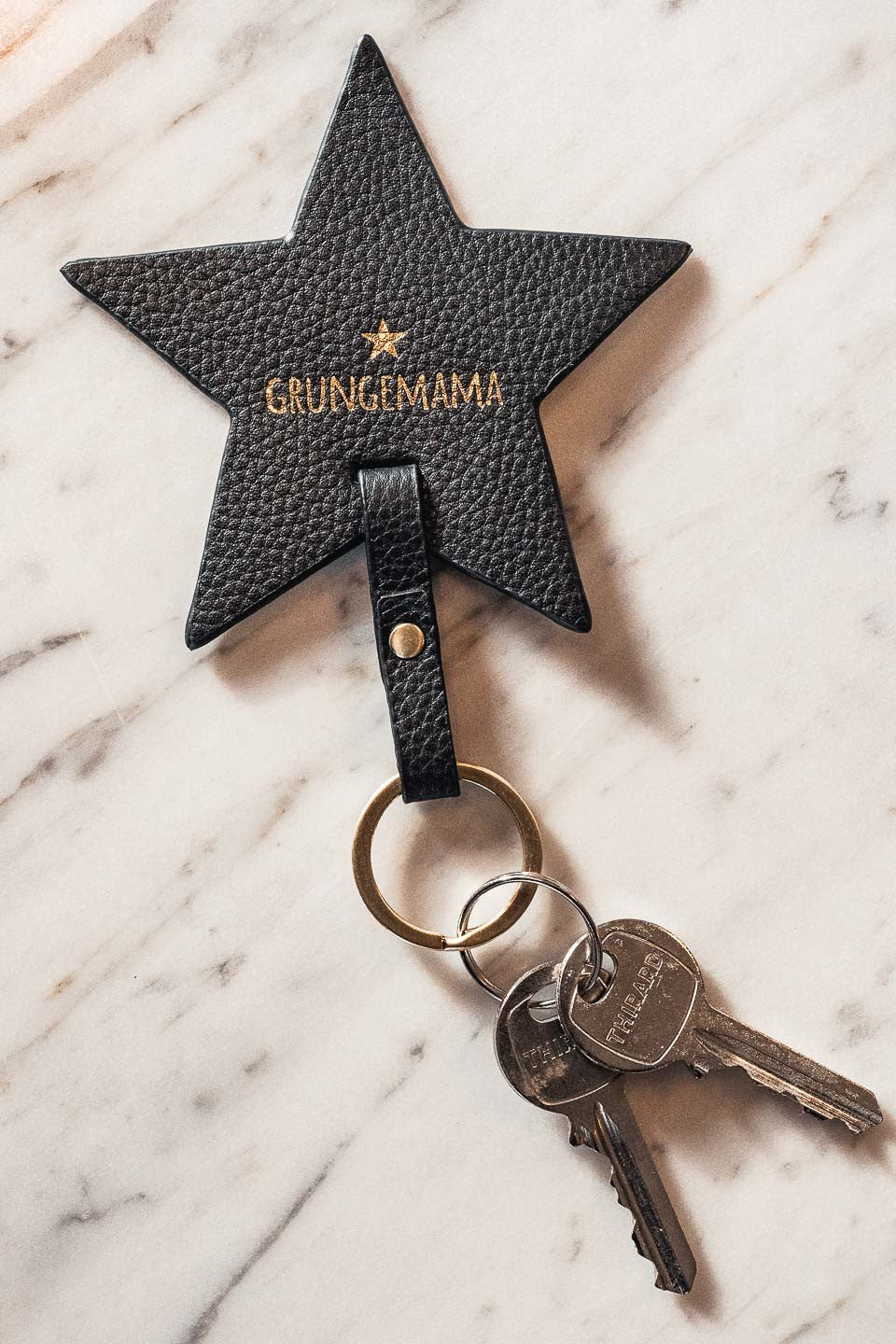 Porte cles grungemama noir - Image 3