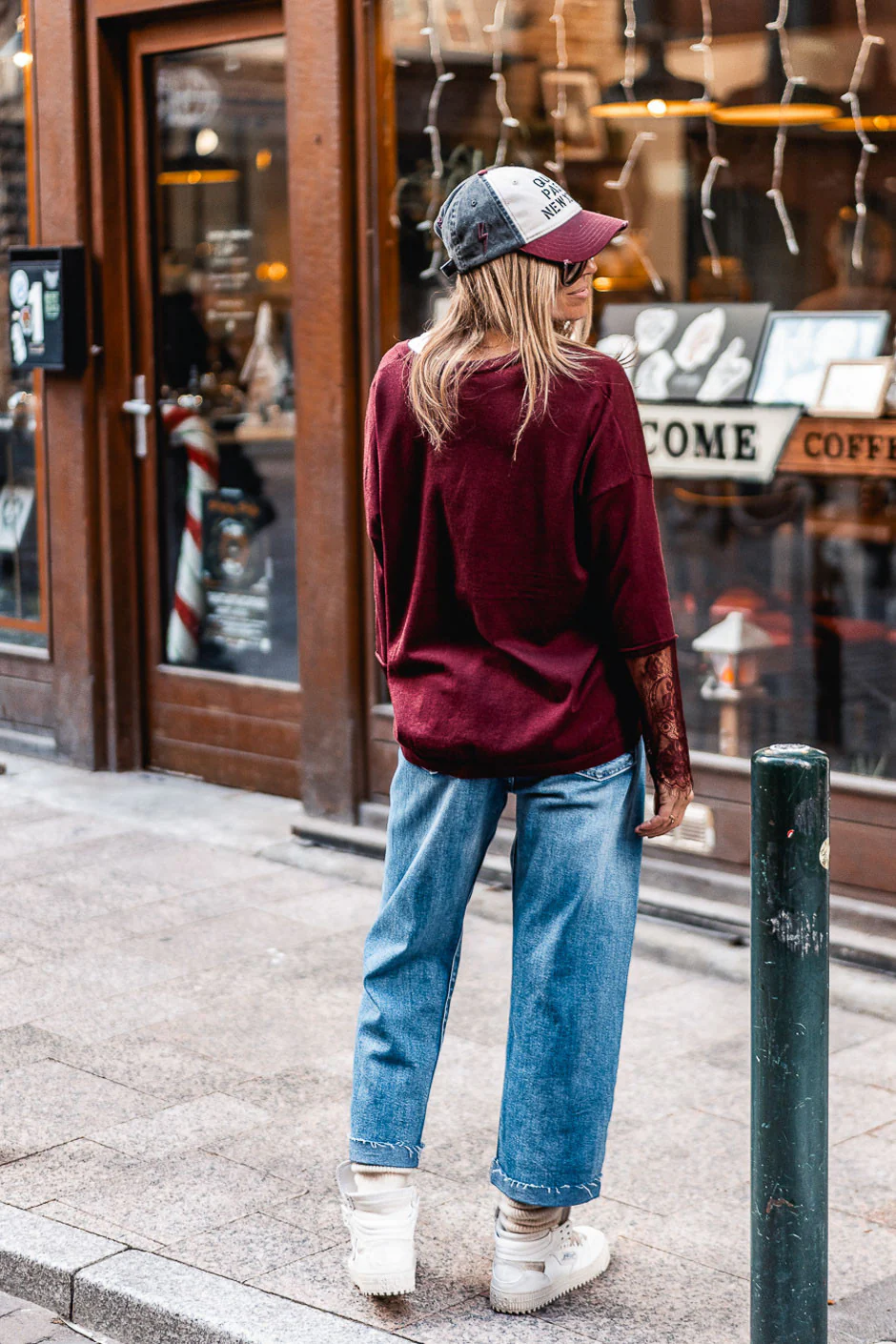 Pull Bloom bordeaux - Image 2