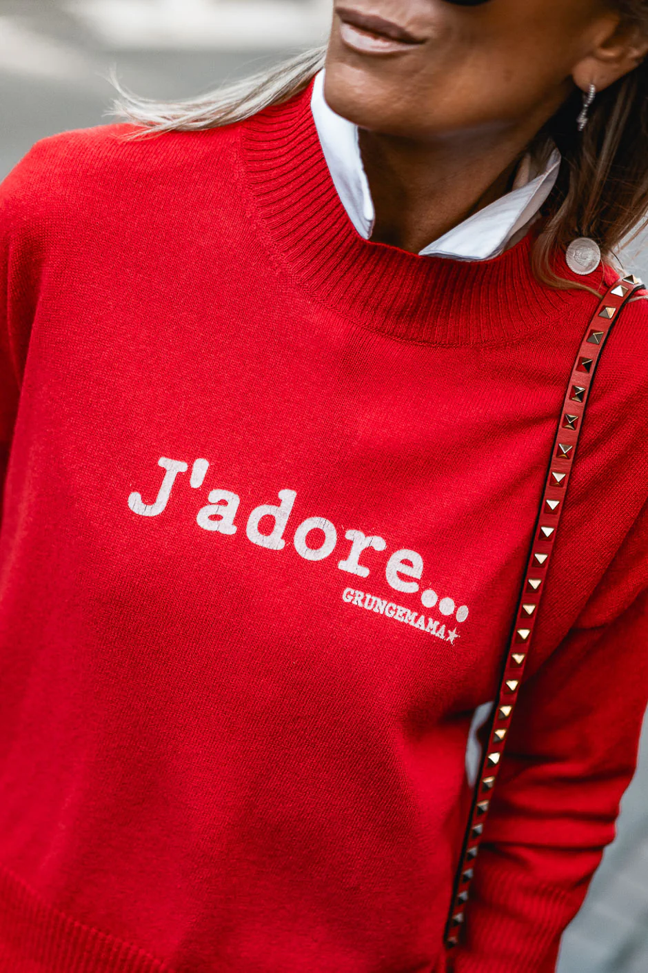 PULL JADORE ROUGE