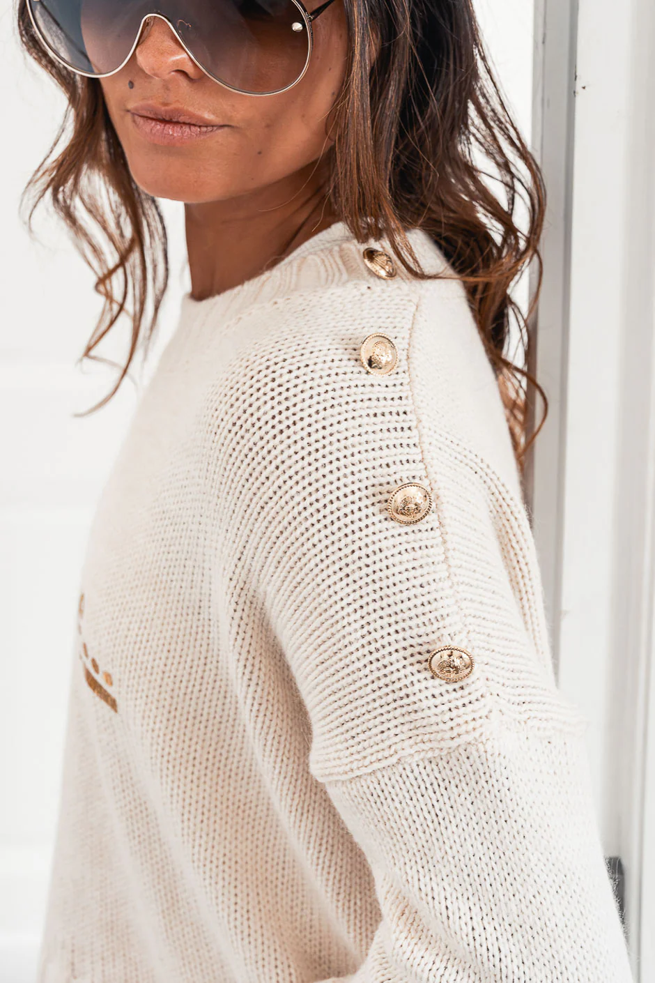 PULL J'ADORE BEIGE - Image 6