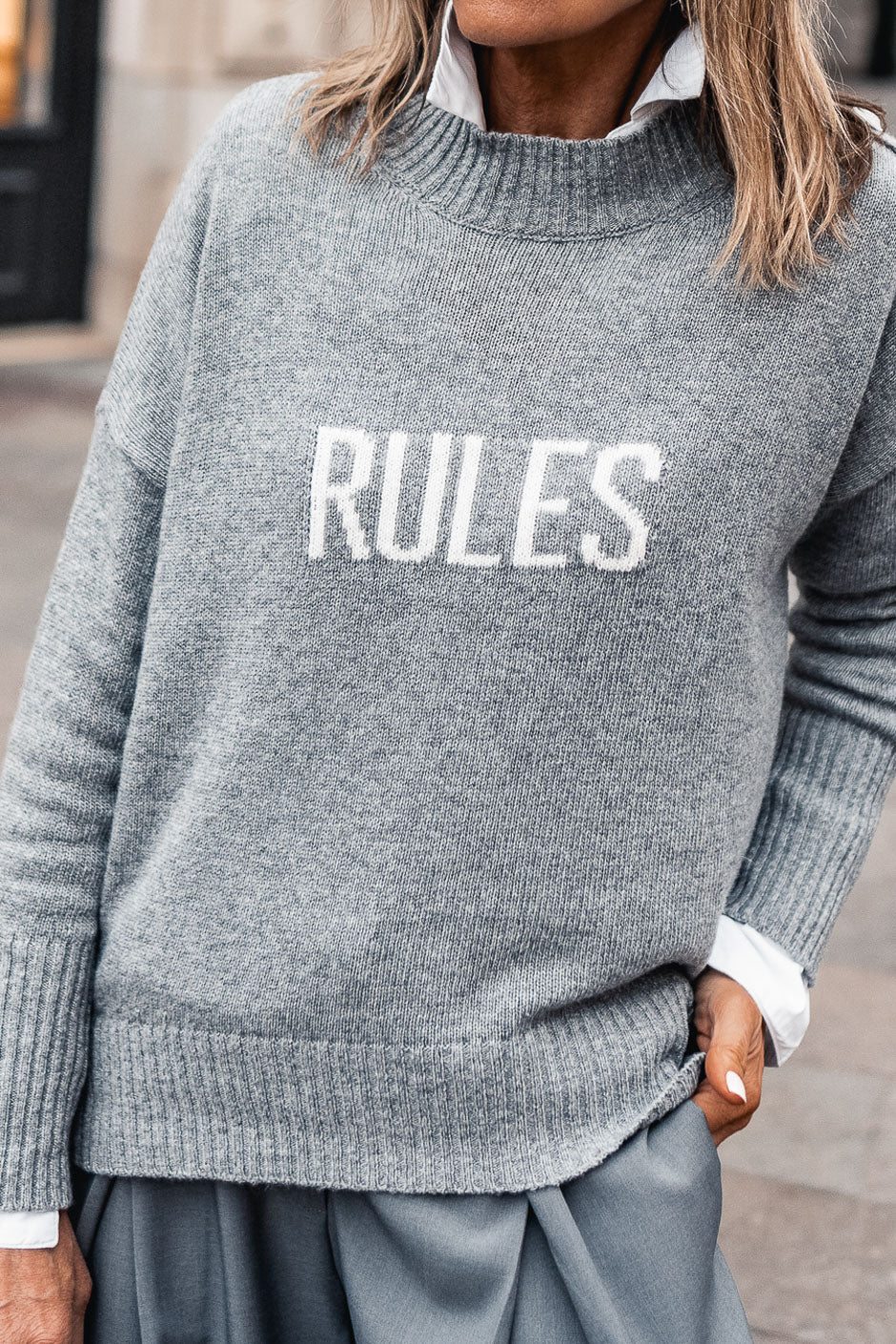 PULL LILA GRIS - Image 4