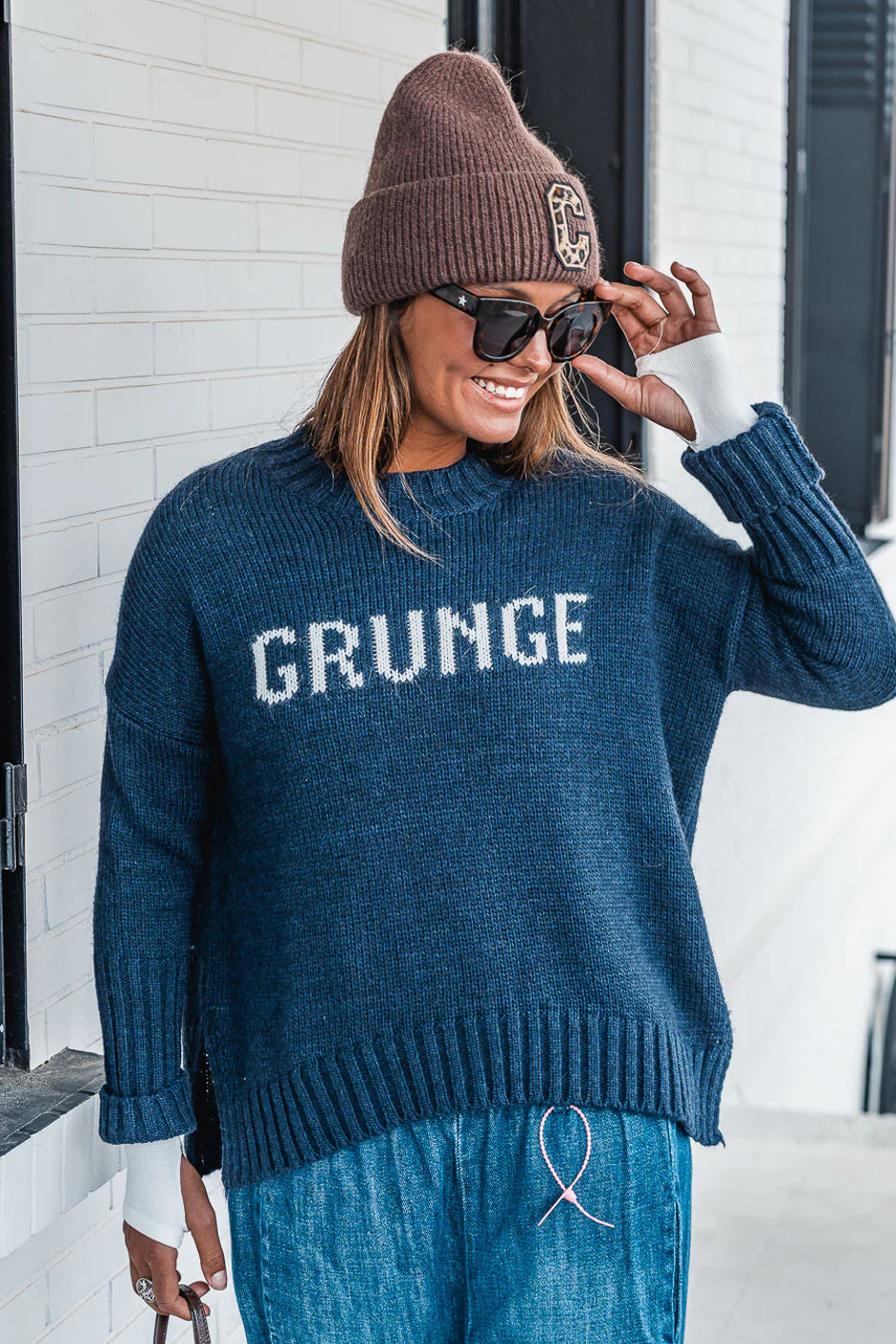 Pull Grungemama Mili marine - Image 2